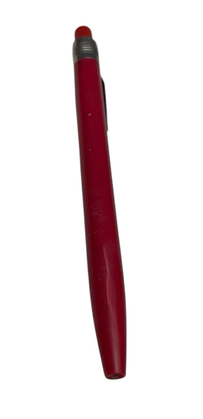 Vintage 3m Mechanical Pencil Red Grease Crayon Leads Twist Action Advertising