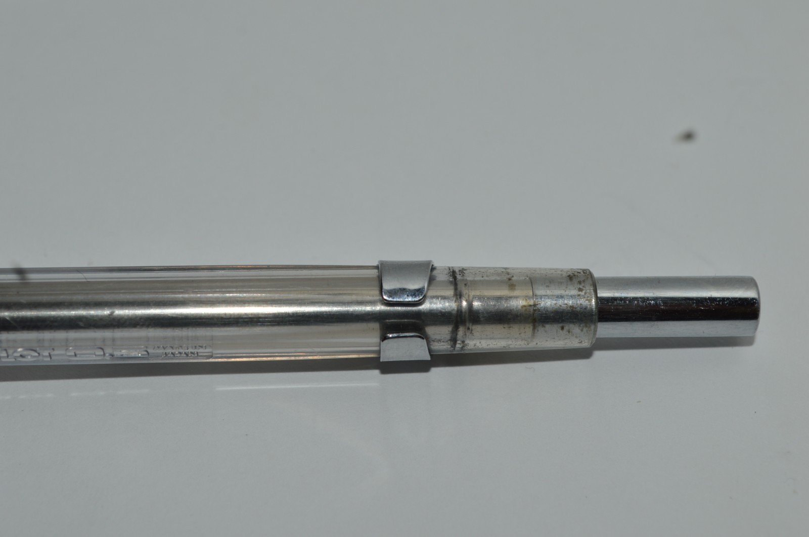 PILOT Automatic Pencil 0.5mm Transparent Body Made In Japan Rare HTF
