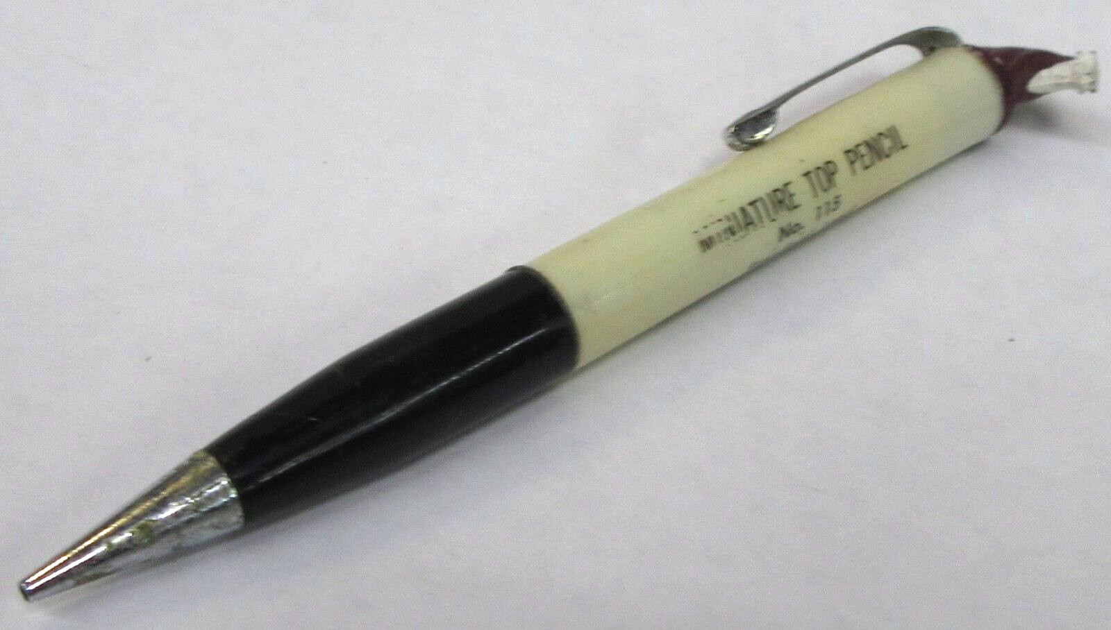 1940’s figural STEER figural Miniature Top SAMPLE Mechanical Pencil by Ritepoint