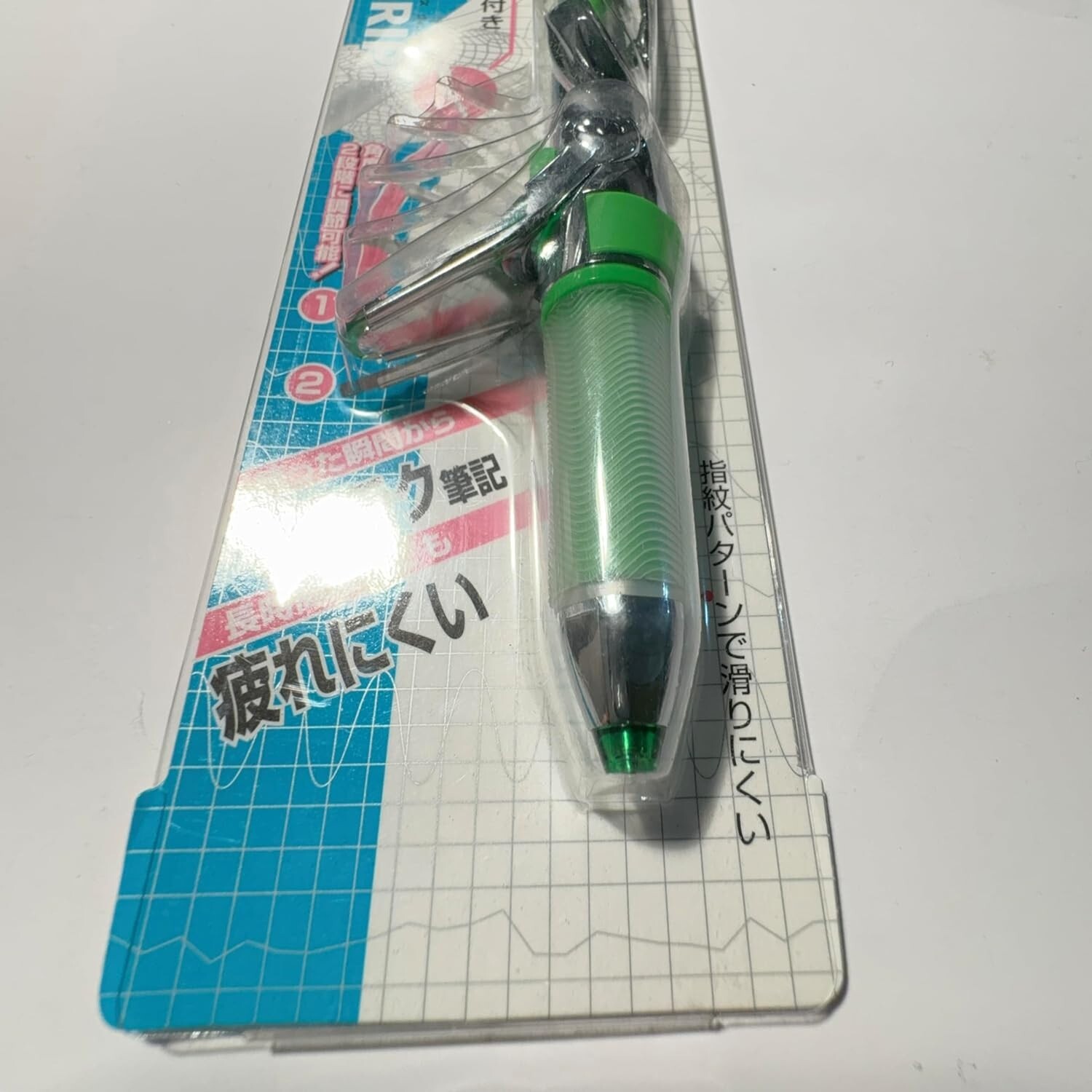 (Rare++++) Pentel Ergonomic Mechanical Pencil Ergonomix 0.5mm Green vintage NOS
