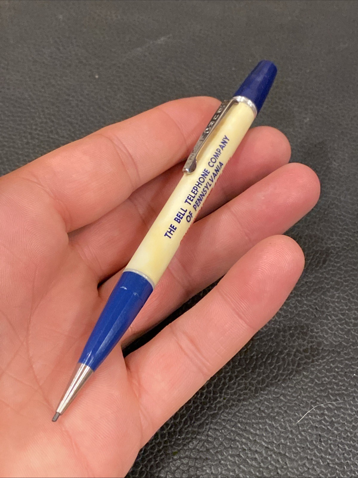 Vtg 1970’s The Bell Telephone Company Of Pennsylvania Durolite Mechanical Pencil