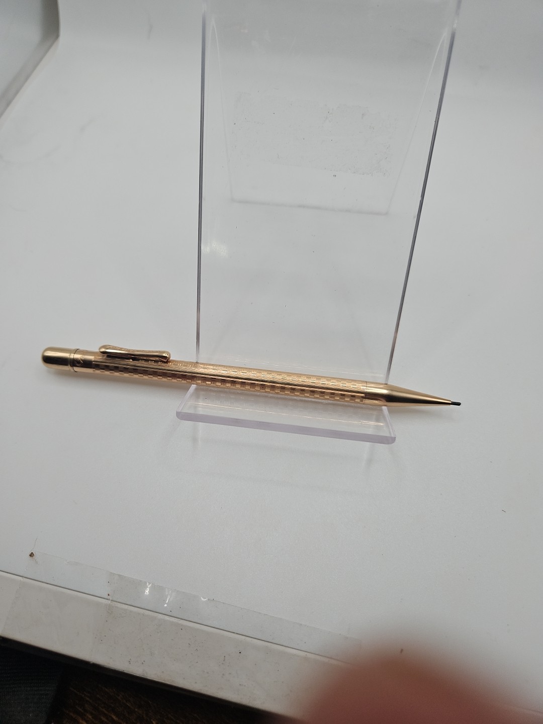 Vintage Conklin 10k Rolled Gold Mechanical Pencil Patent 1920