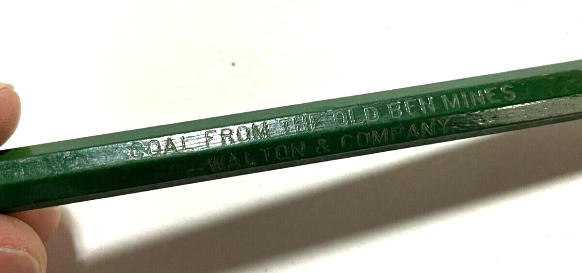 c.1930s Old Ben Coal Mine Walton Co Jacksonville IL RITE RITE Mechanical Pencil