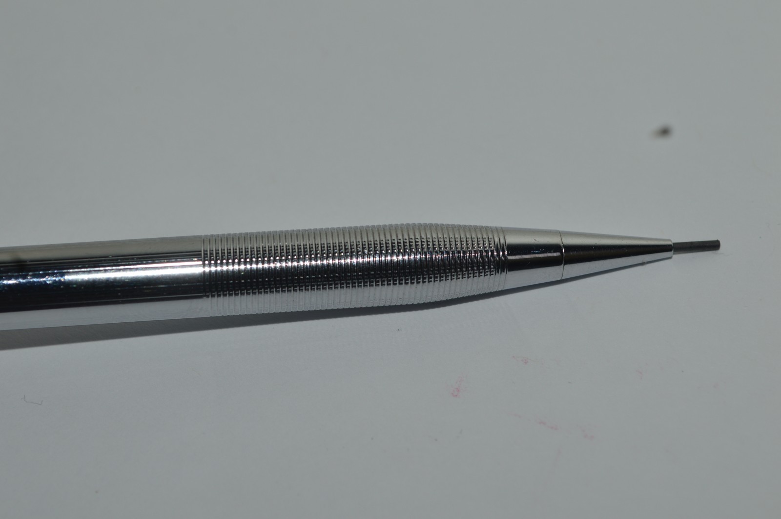 Cross Classic Century Mechanical Pencil .9mm Fluted Knurled Grip Chrome USA Made