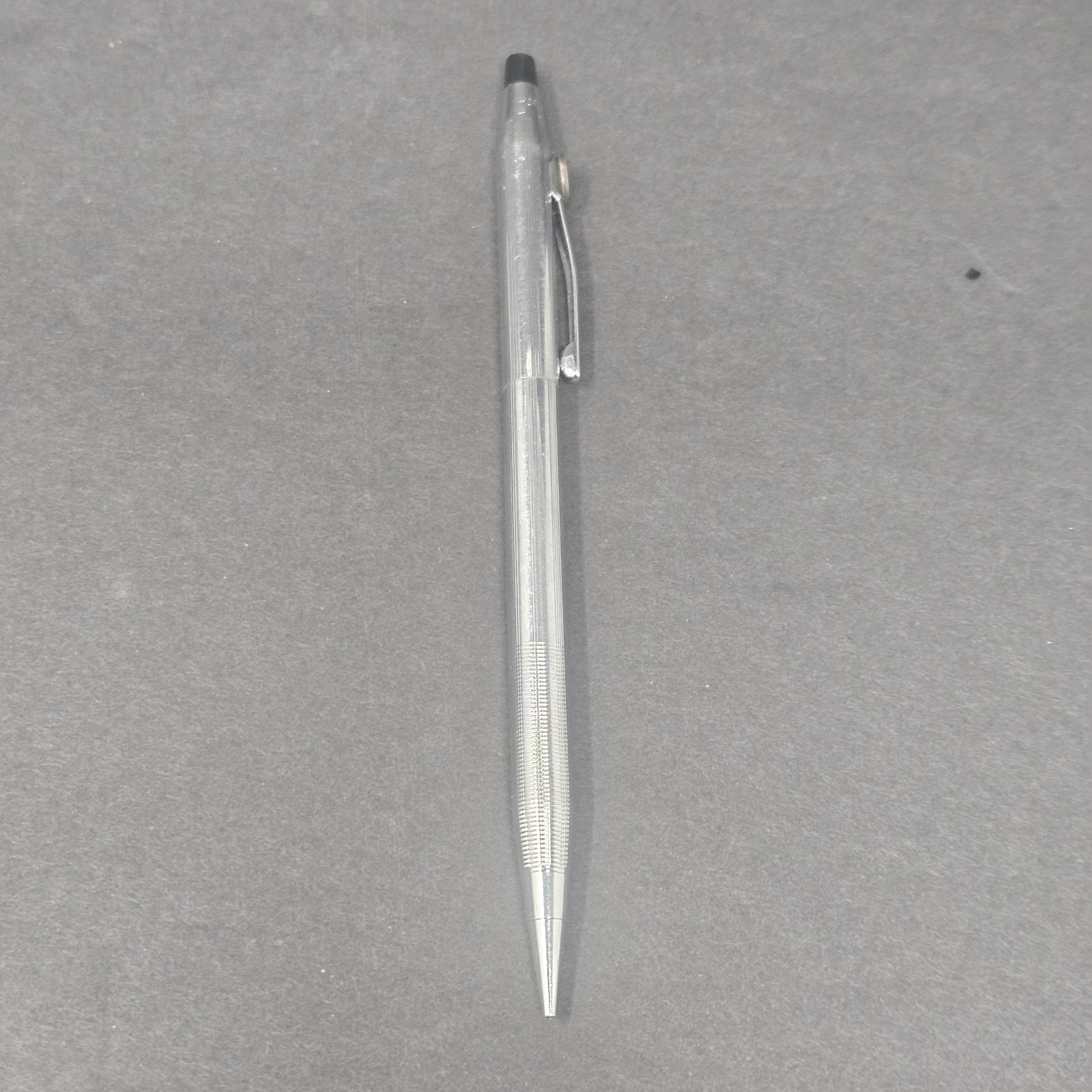 Vintage Cross Classic Century Chrome Mechanical Pencil Unknown Corporate Logo US