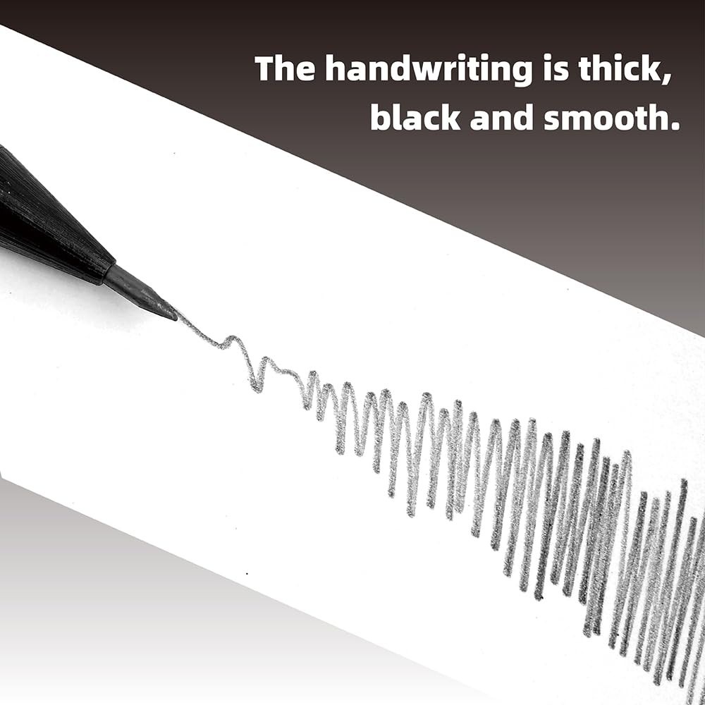 Mechanical Pencils with Sharpener 2.0 MM Retractable Writing Drawing 10Count