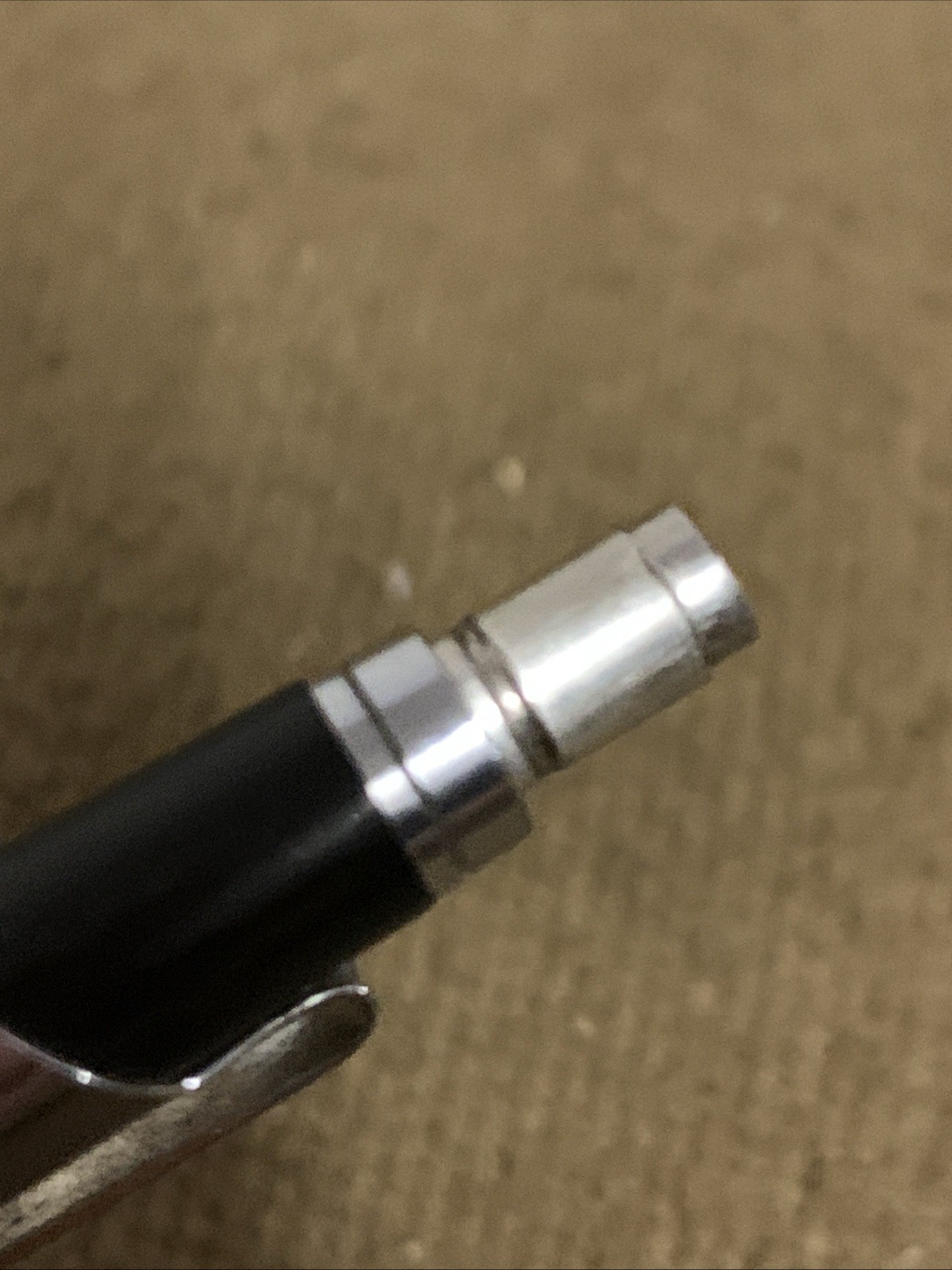Vintage PILOT mechanical pencil 0.3 Made in Japan Black Silver Pocket Clip