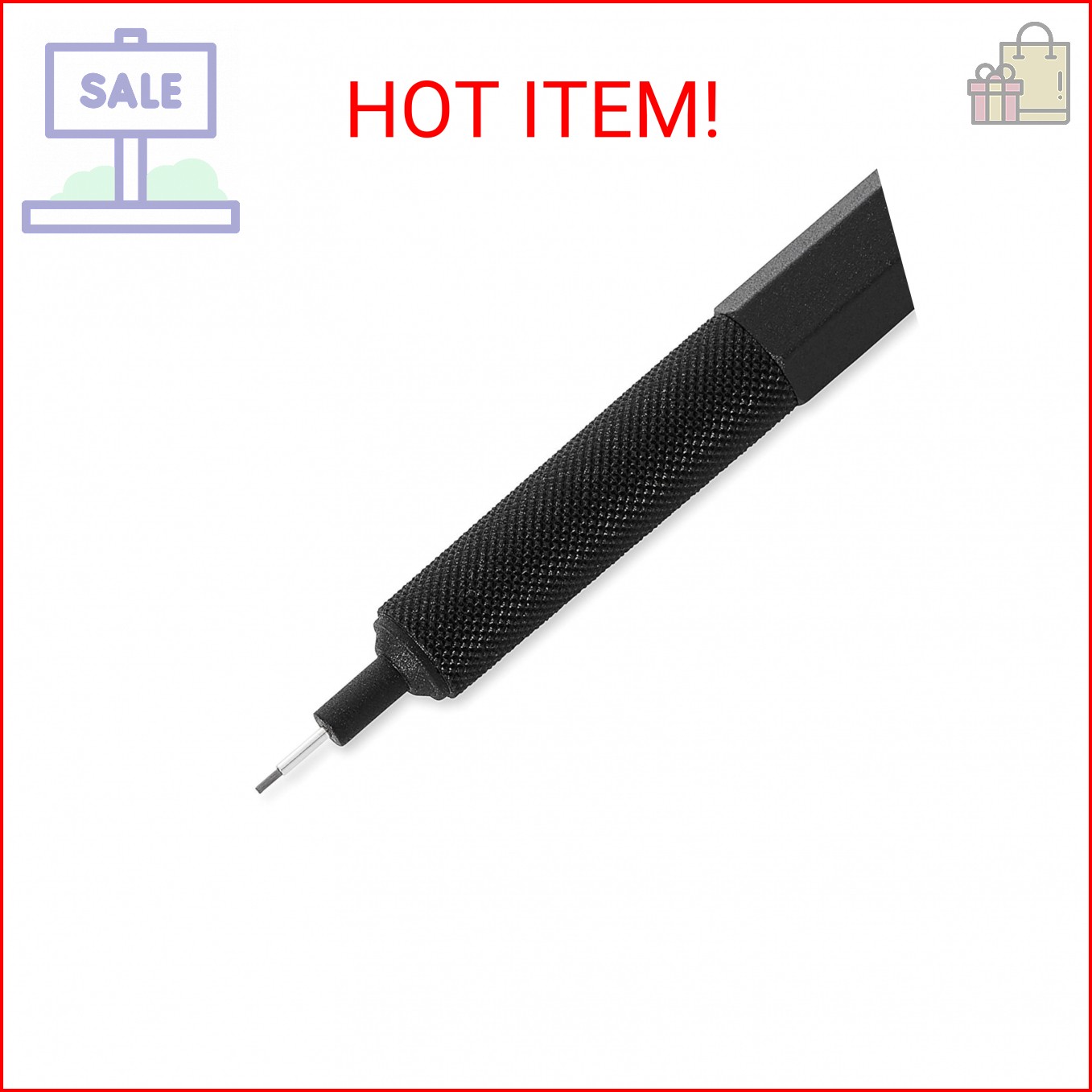 Rotring 600 Mechanical Pencil, 0.5 mm, Black – Perfect for Writing, Drafting, En