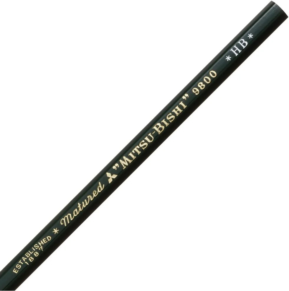 Mitsubishi Pencil Co., Ltd. 9800 pencil dozen (12 pieces) HB K9800HB (japan impo