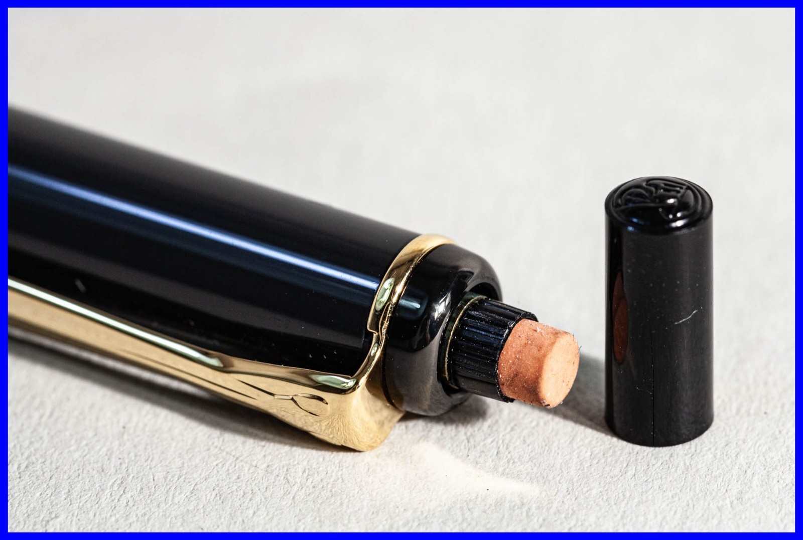 1996 Pelikan D 150 Old Style Pencil In Black & Gray For 0.5Mm Leads