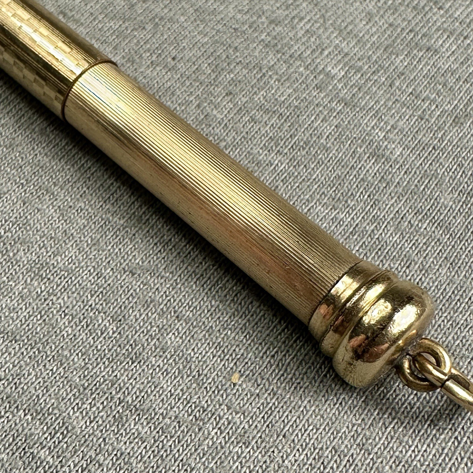 Mabie Todd Victorian Telescoping Magic Pencil MT Hallmark Gold Filled, Works