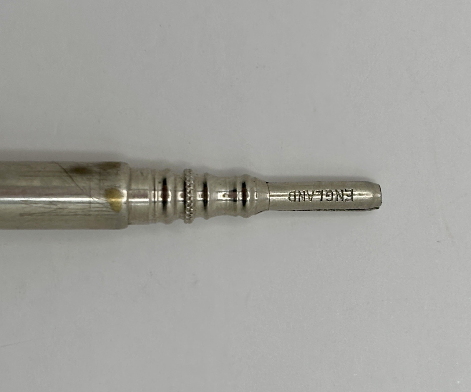 Vintage Propelling Lead Pencil V.S. Lead England 1920’s Etched Wearable Pencil