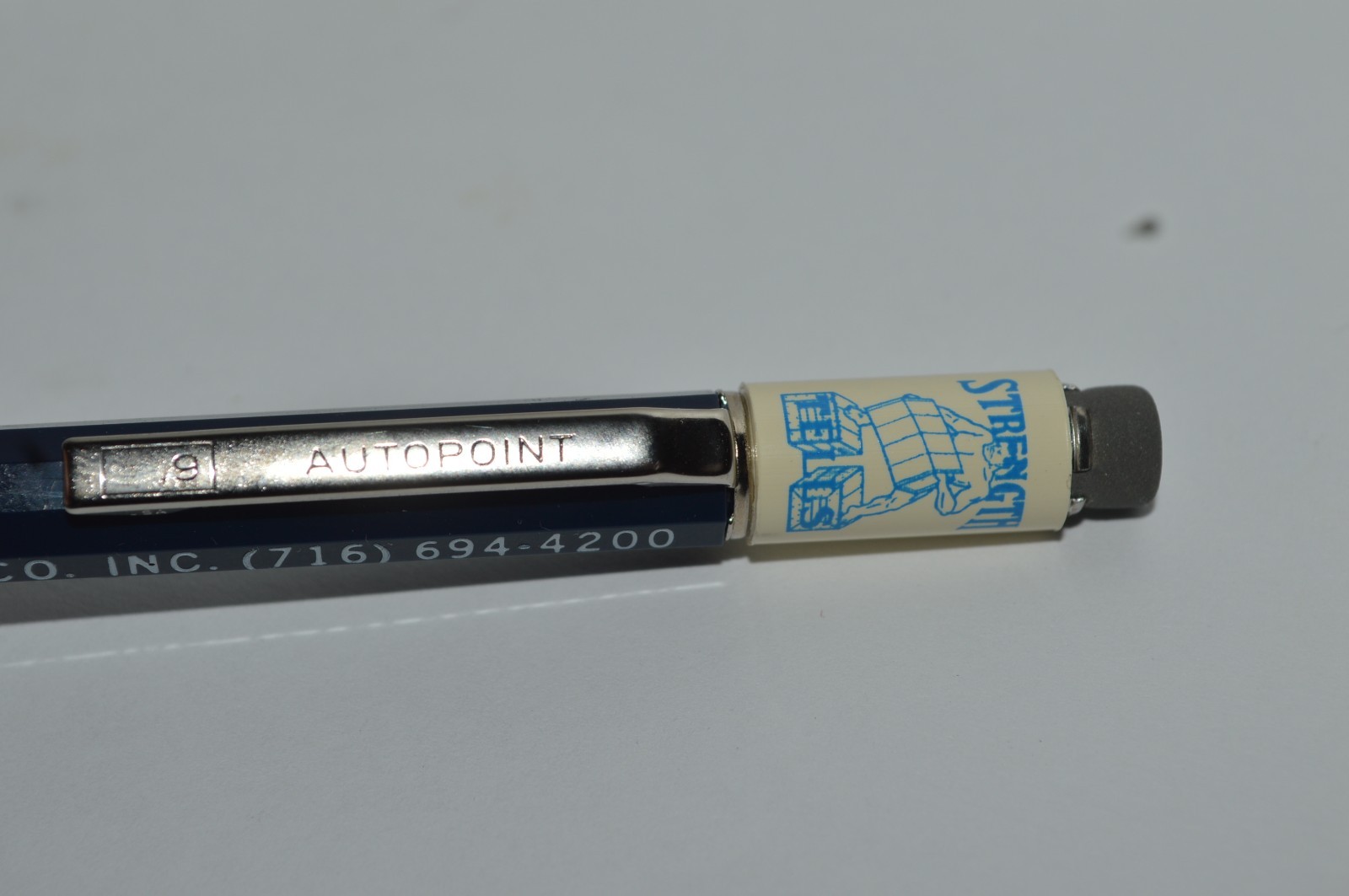 AUTOPOINT Janesville Mechanical Pencil RT Jones Lumber Promo 0.9mm Mint In Box