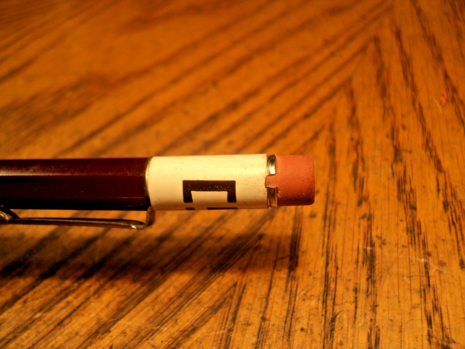 Vintage Durolite Mechanical Pencil Clark Supply Co Waterloo IA 5-5/8″ Long USA A