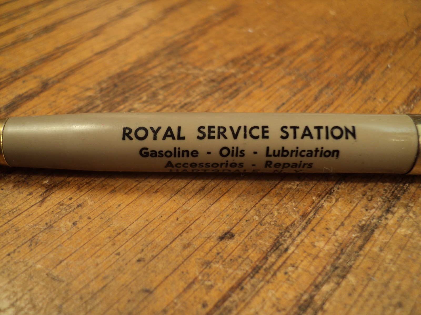 Vintage Wings Mechanical Pencil Royal Service Station Hartsdale NY Sample W-5716