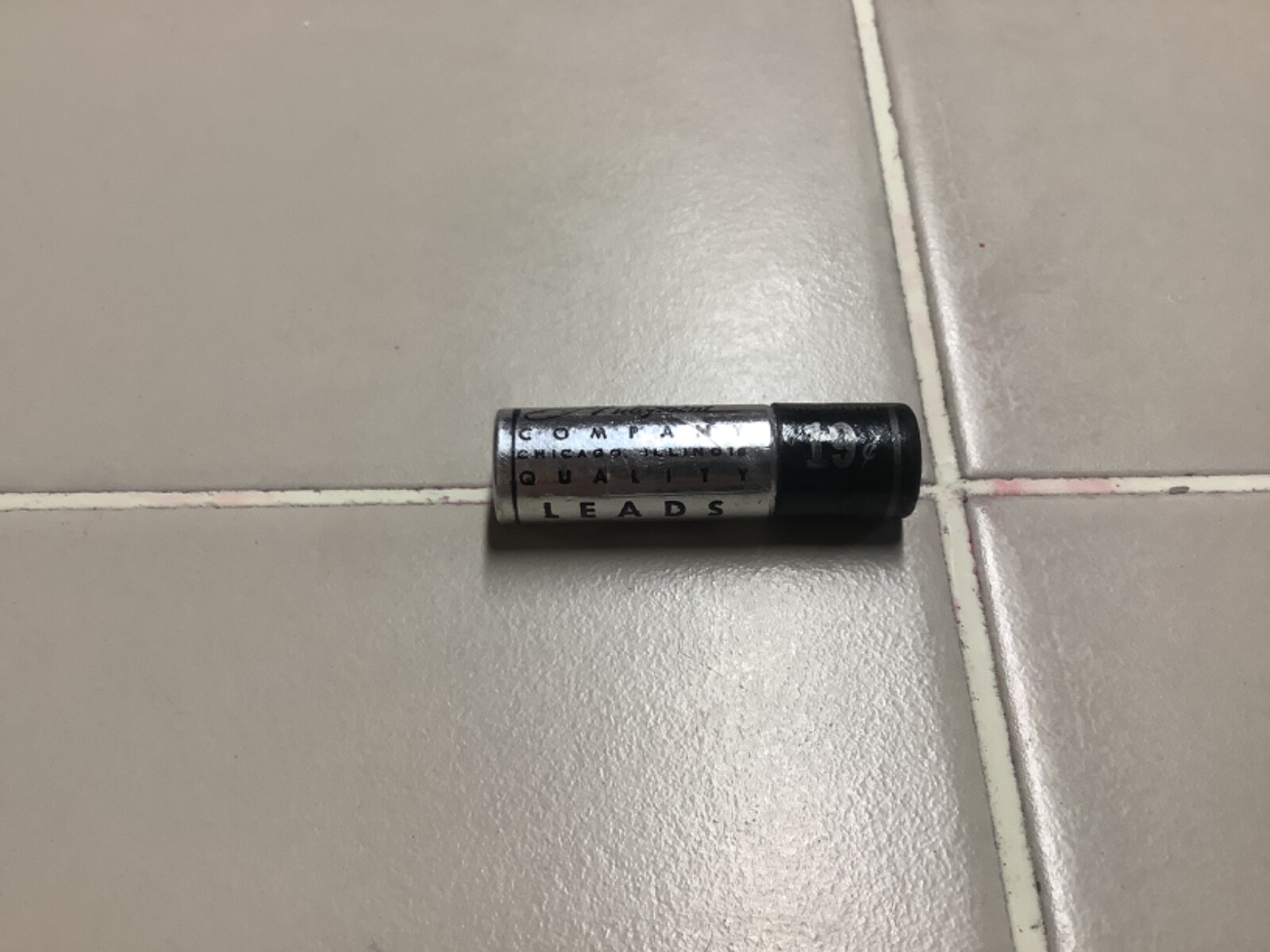 24 AUTOPOINT QUALITY LEADS No 512 “REAL THIN” BLACK 19¢ HB MEDIUM TUBE NOS