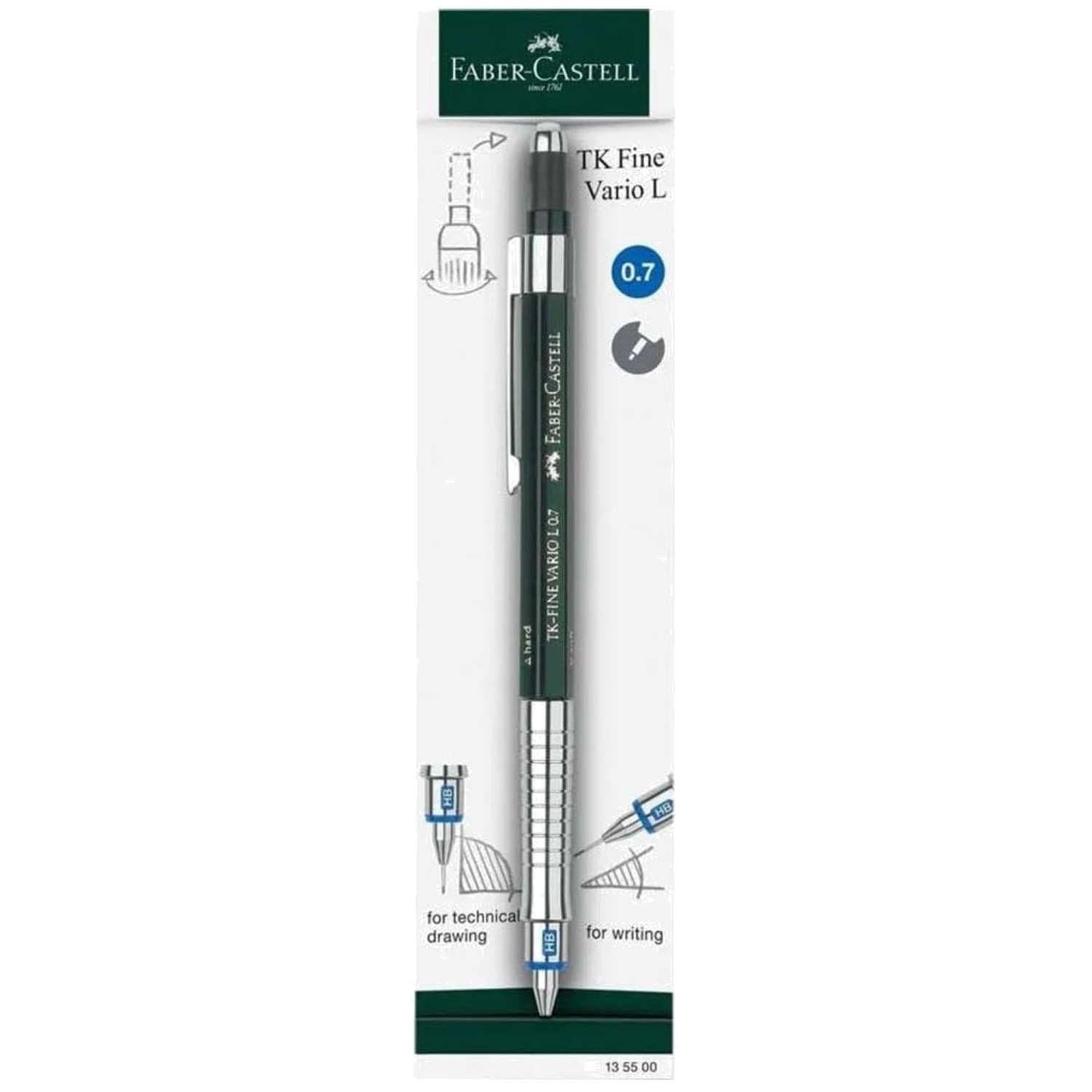 Green Mechanical Pencil, TK Fine Vario, 0.7mm