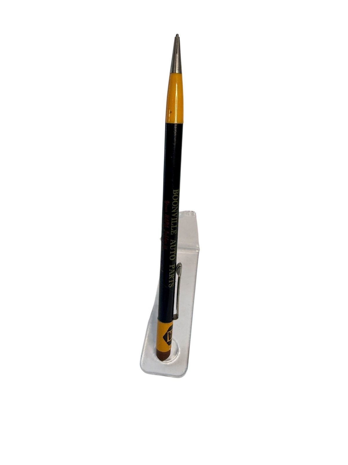Durolite Vintage Mechanical Pencil Made In USA black yellow NAPA Boonville NY
