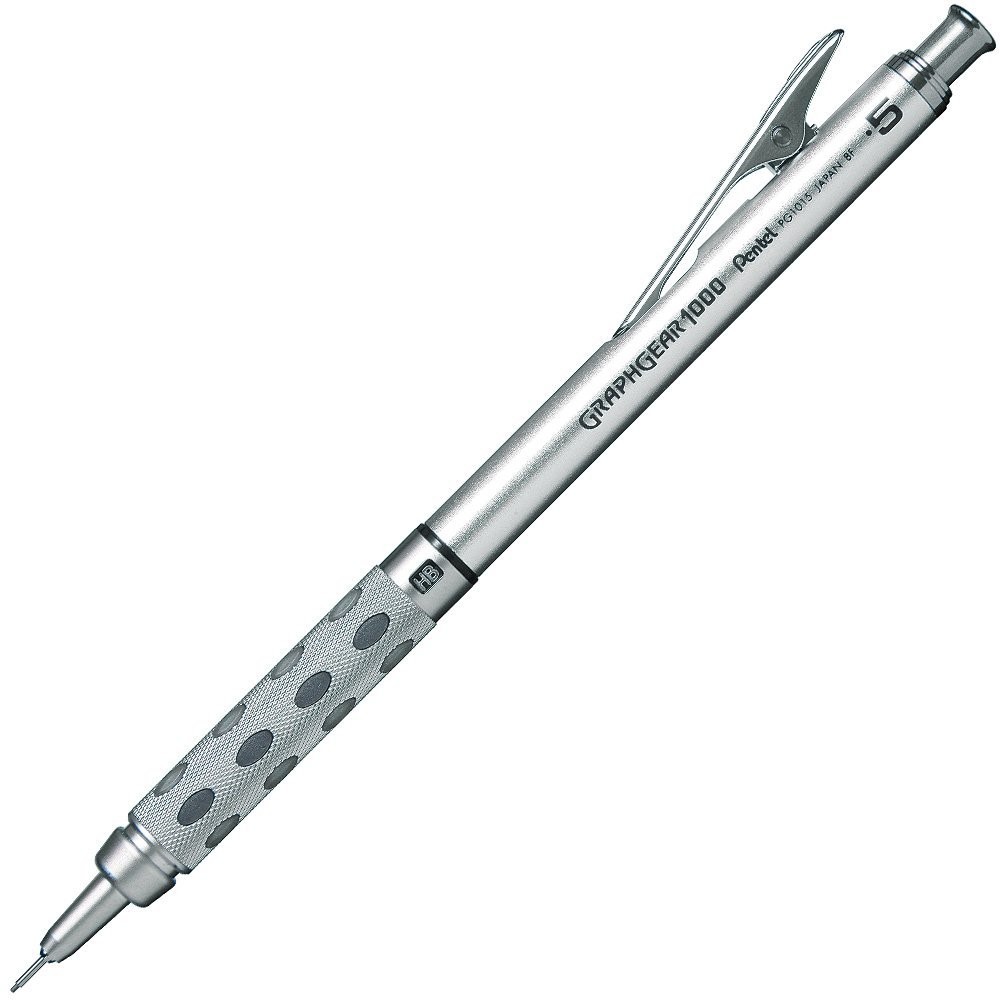Pentel GraphGear 1000 Mechanical Pencil, 0.5mm, PG1015