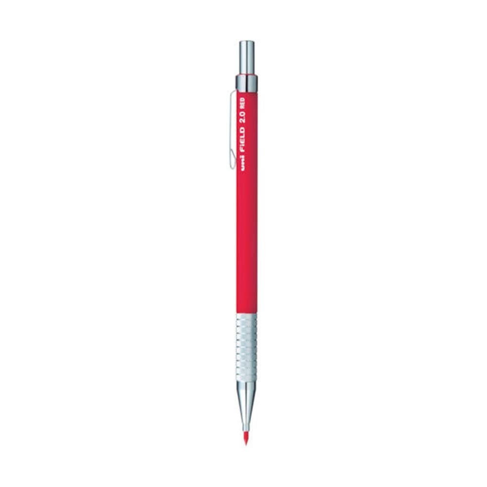 2.0mm Mechanical Pencil Set with Red Lead, 2 Replacement Wicks & Sticky Notes