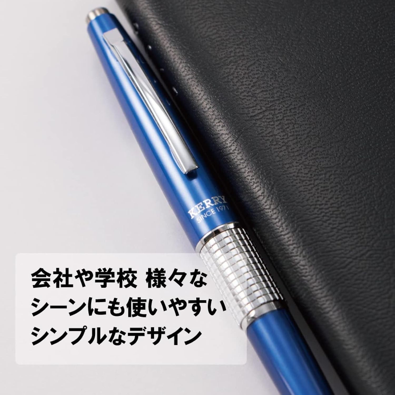 Refillable Kerry Mechanical Pencil 0.5mm – Durable Metal Body, Blue Finish