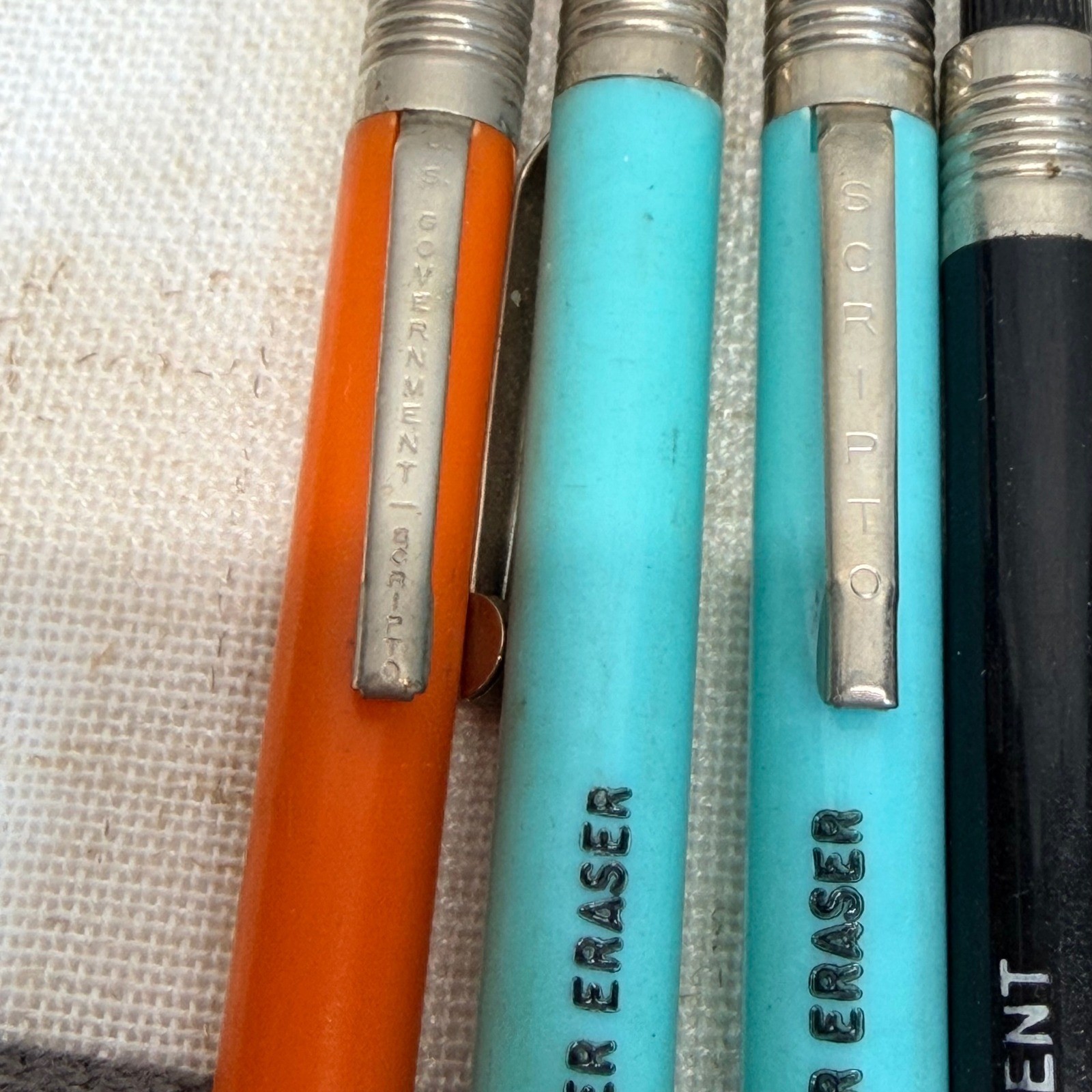 Scripto Skilcraft Writing Pens Pencils OS Mixed U.S. Government Property Lot 9pc