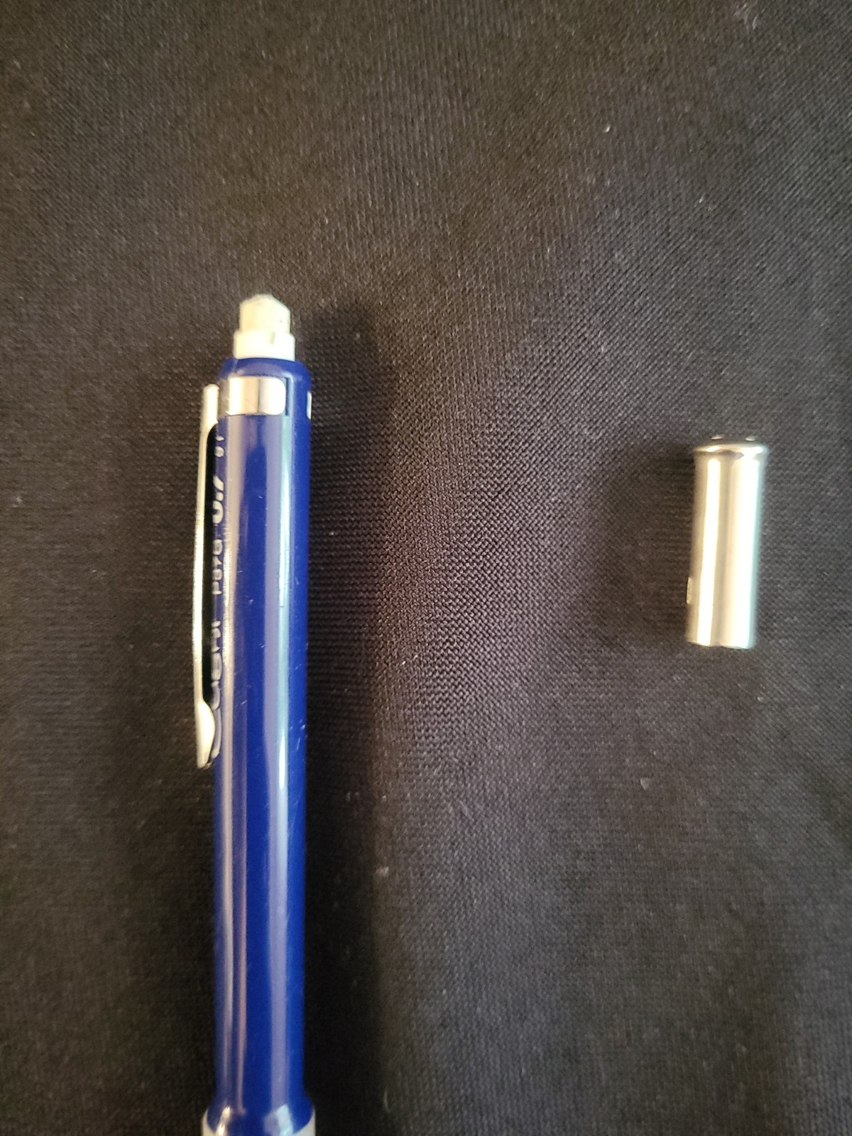 Pentel Cushi 0.7mm Mechanical Pencil Blue Barrel P37G Vintage