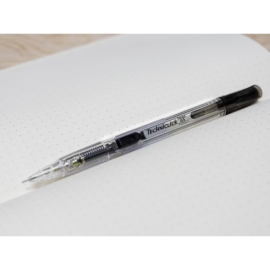 Pentel Techniclick 0.5 mm Mechanical Pencil Side Click Mixed Colors Set of 12
