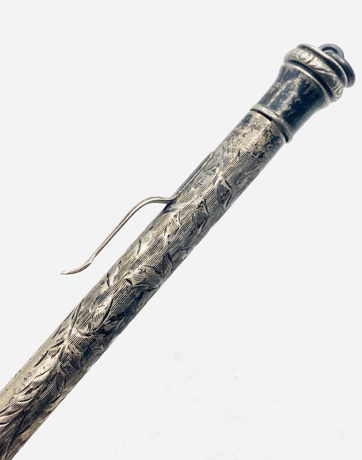 Antique Vintage Wahl Eversharp 925 Sterling Silver Mechanical Pencil Ornate Y3